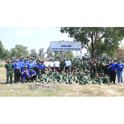 Góp Phần Phủ Xanh Biên, Hải Đảo - Trung Tâm Giáo Dục Quốc Phòng Và An Ninh Trao Tặng Hơn 10.000 Cây Xanh